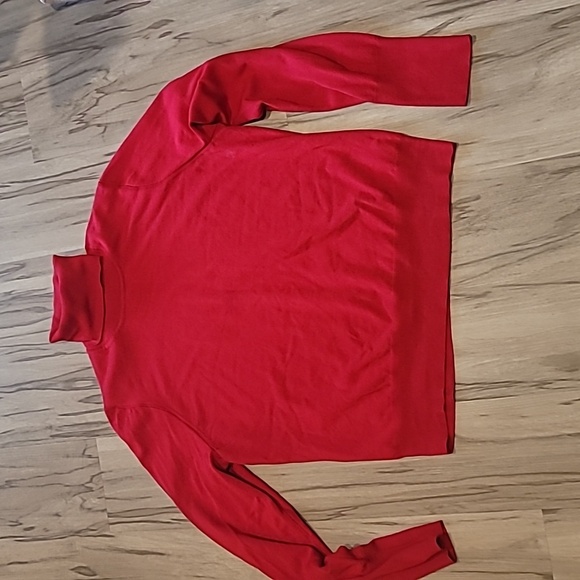 Express red thin turtleneck - Picture 1 of 2